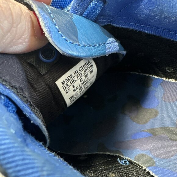 Size 8.5 - adidas A Bathing Ape x Undeafeated x Superstar 80s Blue Camo